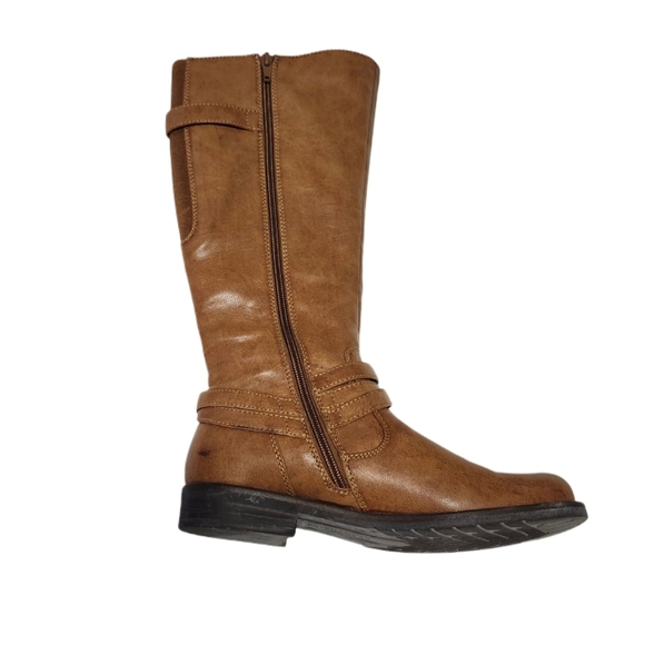 Baretraps Corrie Riding Boots Brush Brown Women's Size 8 Zipper Closure - Picture 11 of 16